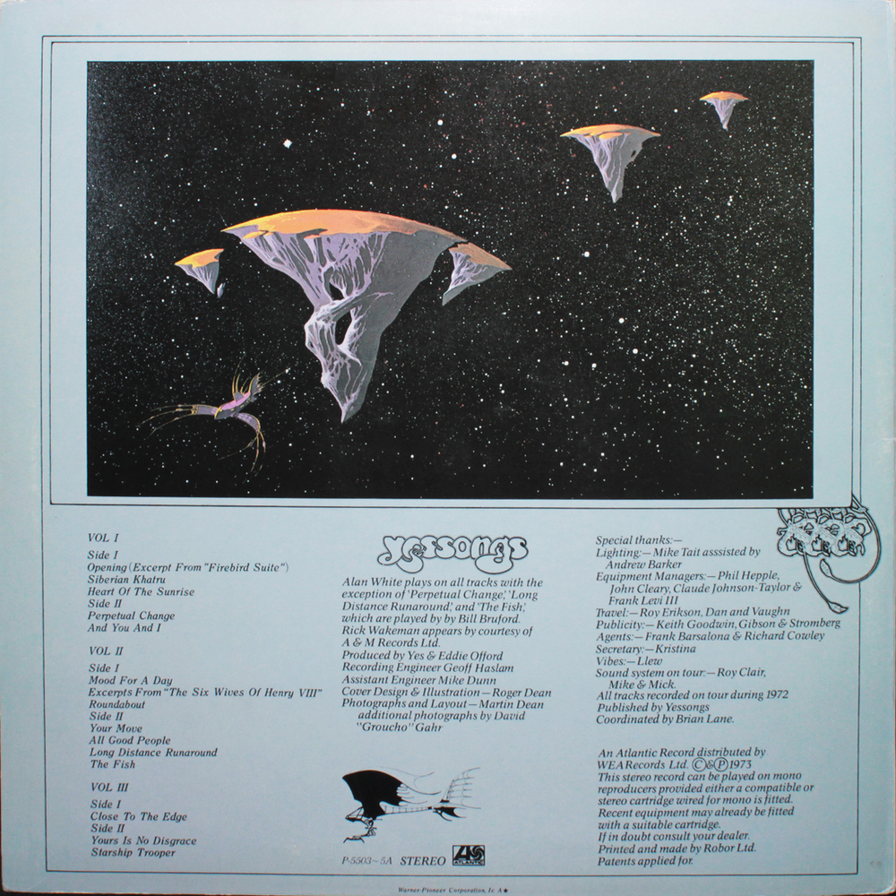 Yes / Yessongs (3LP)