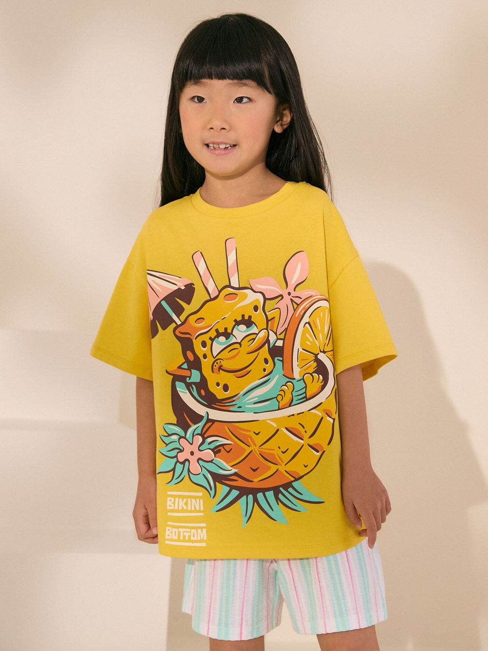 Футболка для девочки Next AL9-311, Желтый