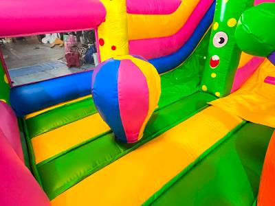 Коммерческий надувной батут «Монстроленд» 7*6*5,6 м