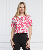 футболка EA7 - фуксия(3LTT24 TJDZZ)