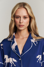 Костюм тройка с лошадьми - S размер