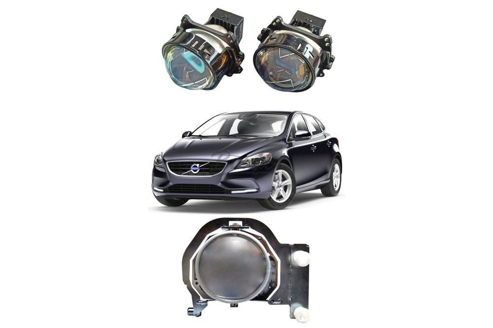Комплект для замены штатных линз ZKW с AFS Volvo V40 II дорестайлинг 2012-2016
