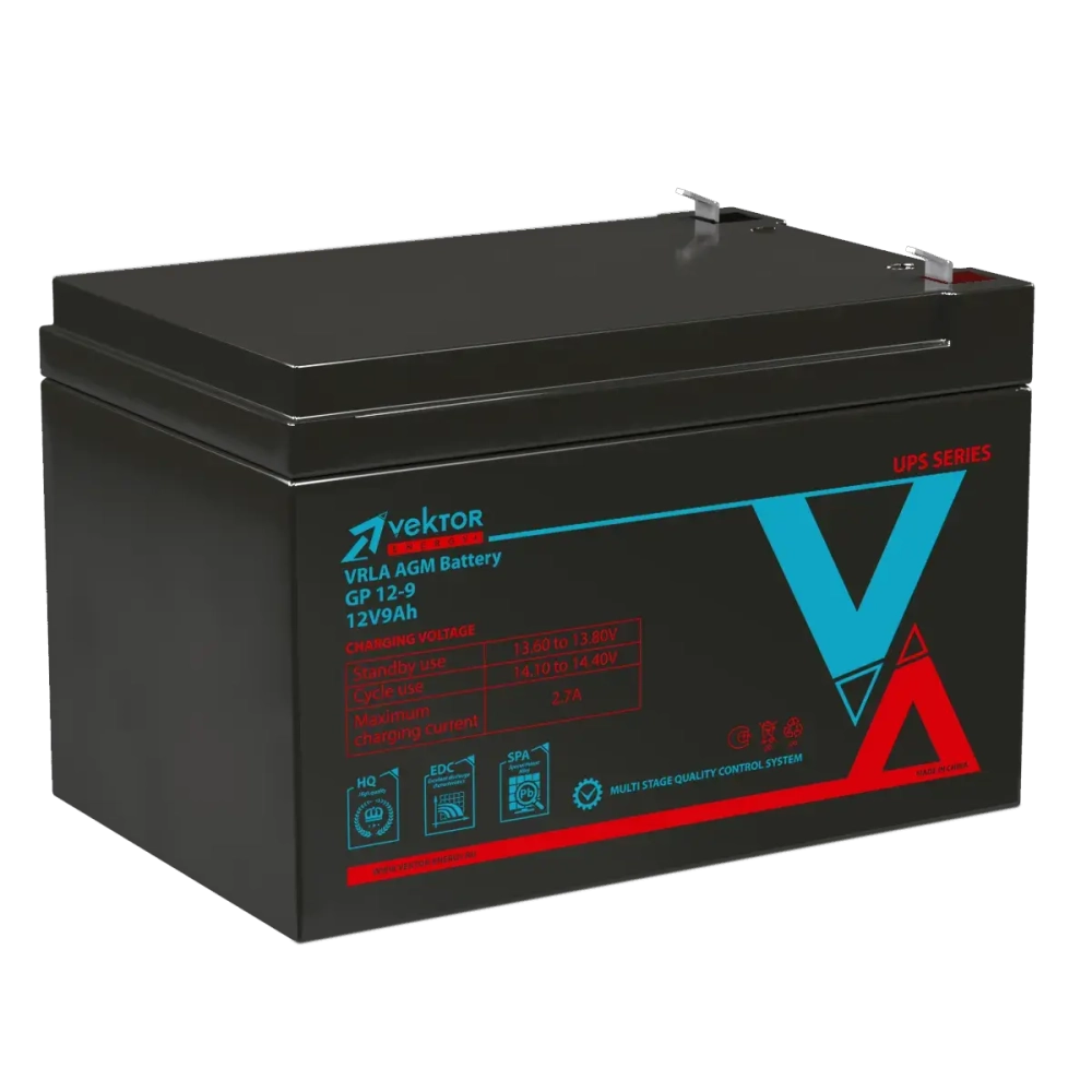 Аккумуляторная батарея Vektor Energy GP 12-9