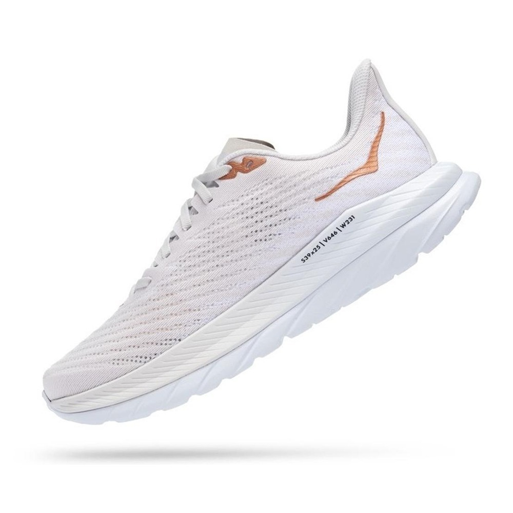 Кроссовки мужские HOKA M MACH 5 White / Copper