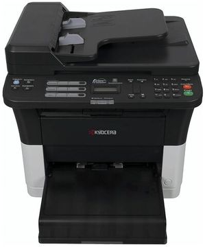 МФУ лазерное KYOCERA FS-1025MFP "3 в 1", А4, 25 стр./мин, 20000 стр./мес, дуплекс, АПД, сетевая карта, 1102M63RU2