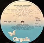 Pat Benatar - Seven The Hard Way (Швеция 1985г.)