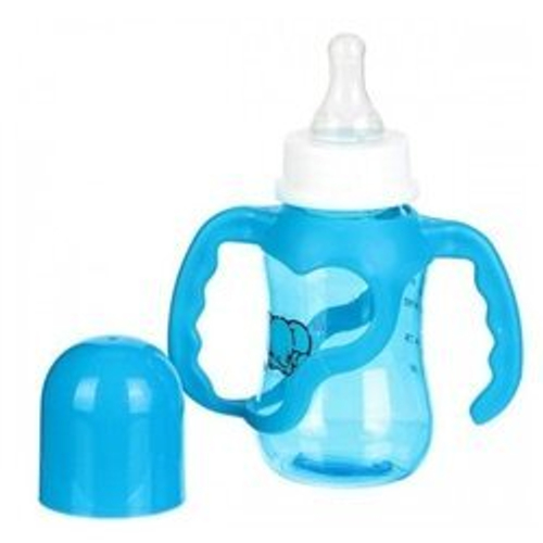 Бусинка бутылочка с ручками цветная 0+ 150мл. (1109)