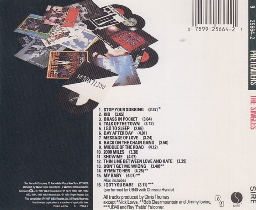 Pretenders / The Singles (CD)