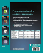 Academic Encounters: Human Behaviour Teacher's Manual Reading and Writing 2nd Edition Книга для учителя