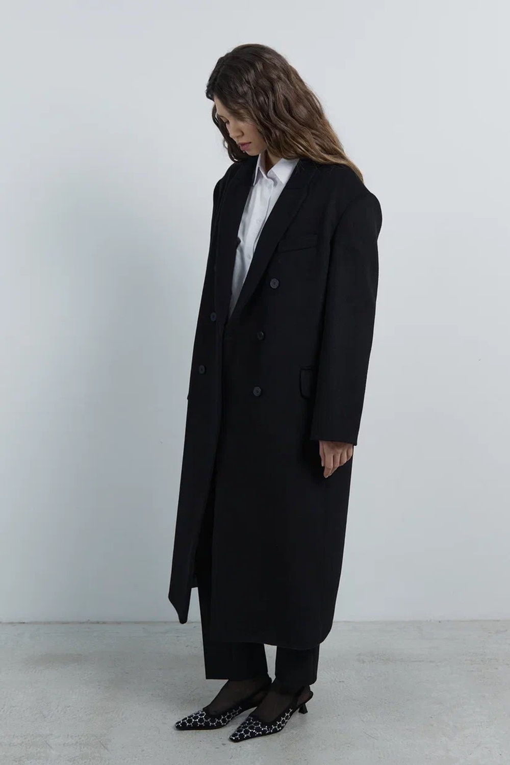 Пальто мужского кроя