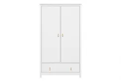 Шкаф двухдверный Ellipse Wood Белый