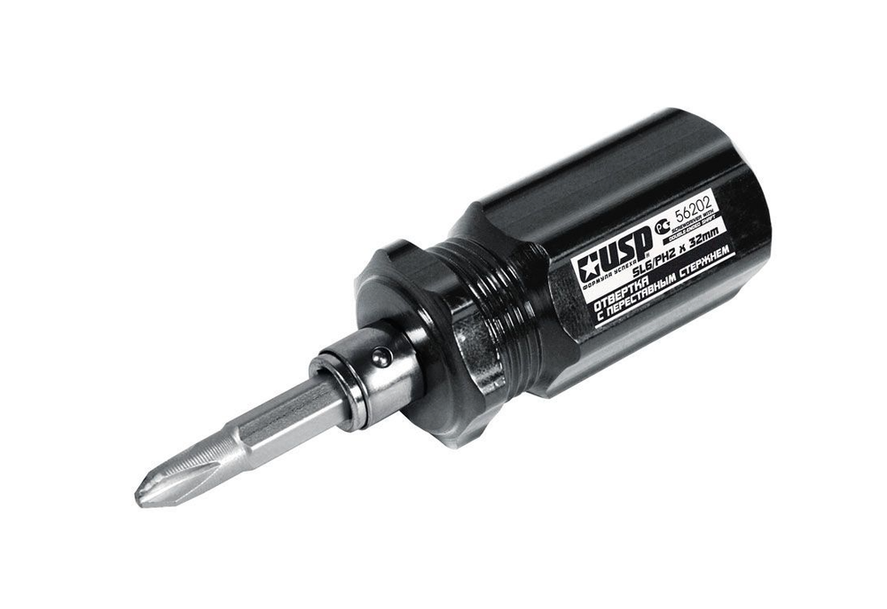 56202 Отвертка с переставным стержнем