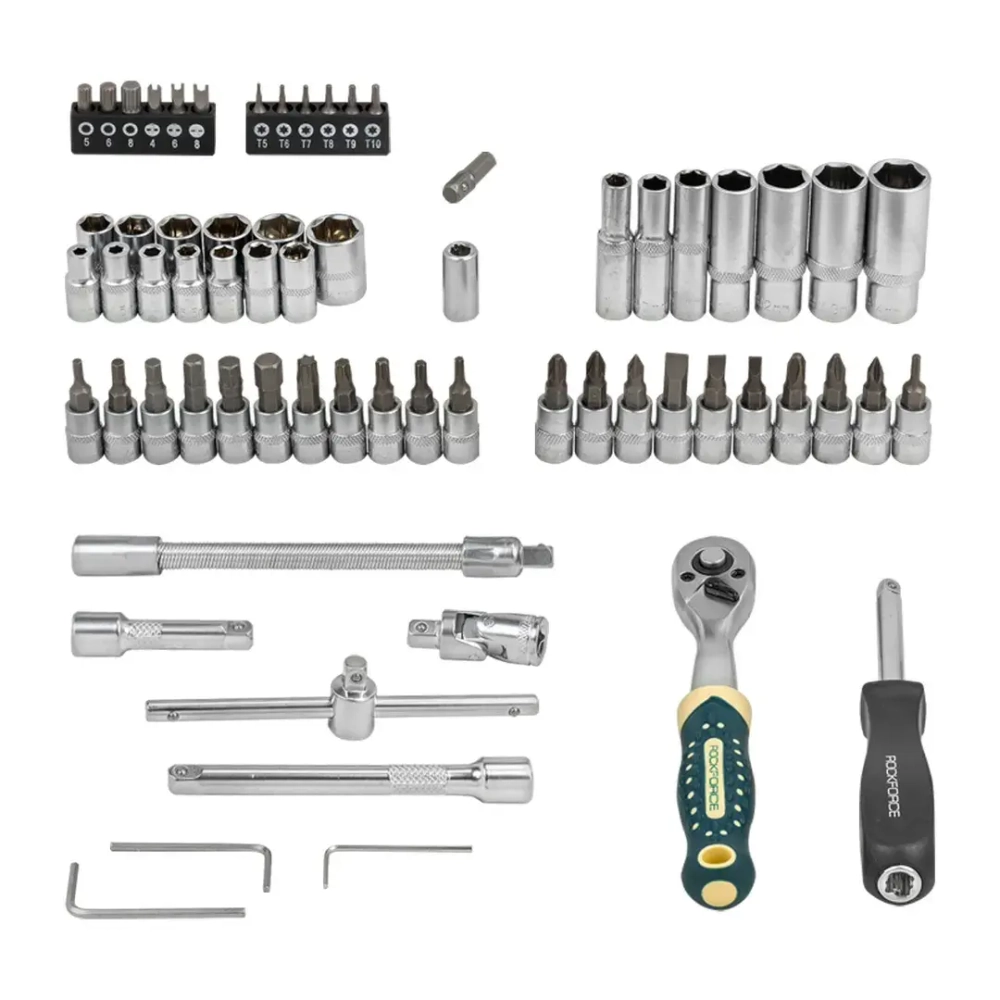 Набор инструментов 66пр. 1/4"(6гр.) ROCKFORCE RF LIGHT-2661-5