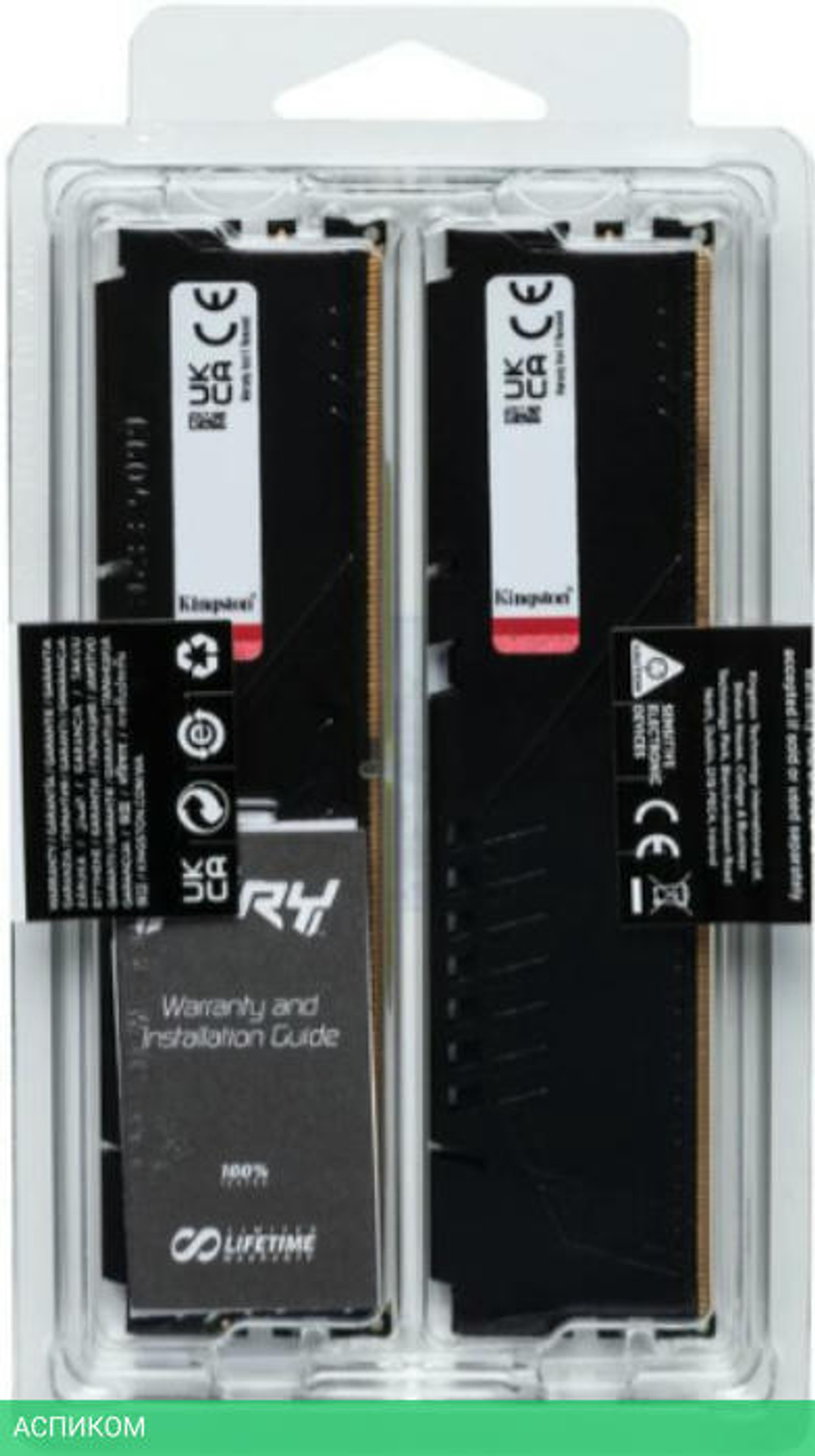 Оперативная память Kingston Fury Beast 2x16GB DDR5 (KF560C30BBK2-32)