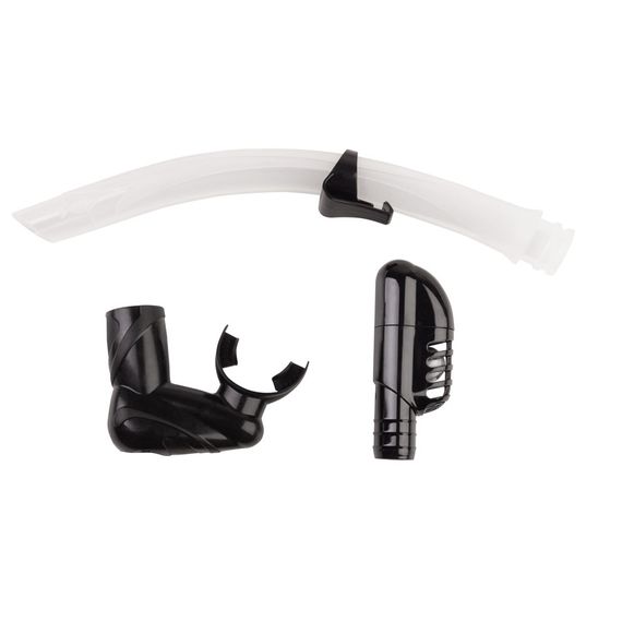 Трубка Scorpena Snorkeling прозрачный/черный