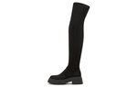 Staccato Over the knee Boots 5cm Women"s Elegant Black