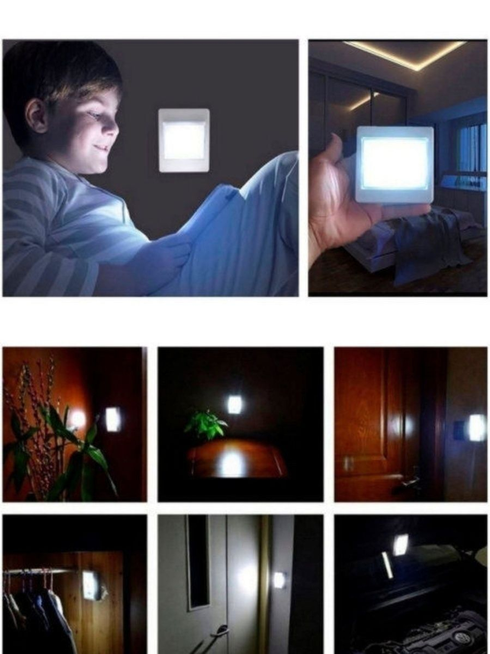 Беспроводной светодиодный светильник ночник