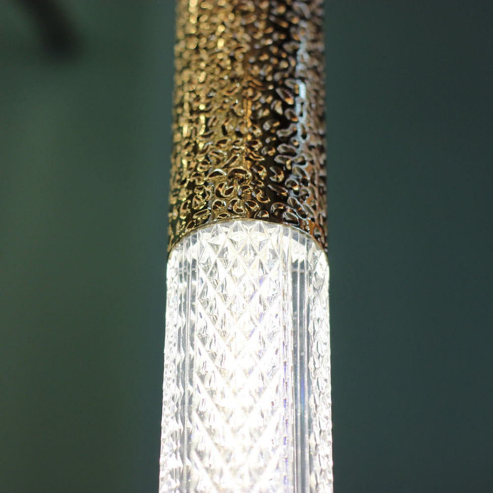 Подвесной светильник Cloyd FAGOTT P1 / выс. 38 см - золото (арт.10669)