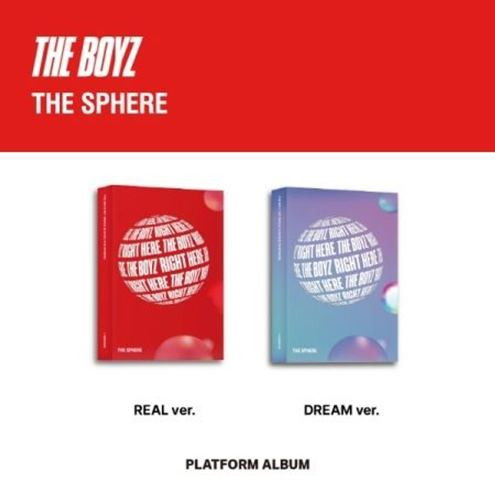 Альбом THE BOYZ - THE SPHERE 1st Single Album PLATFORM RANDOM Version