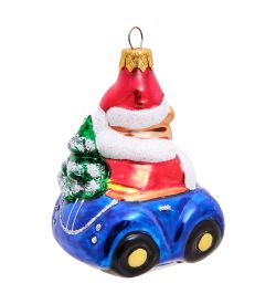 НФ-933 Фигурка «Тигренок в машине» ёлочное украшение