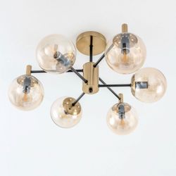 Citilux Шарлиз CL143163 Люстра на штанге Бронза