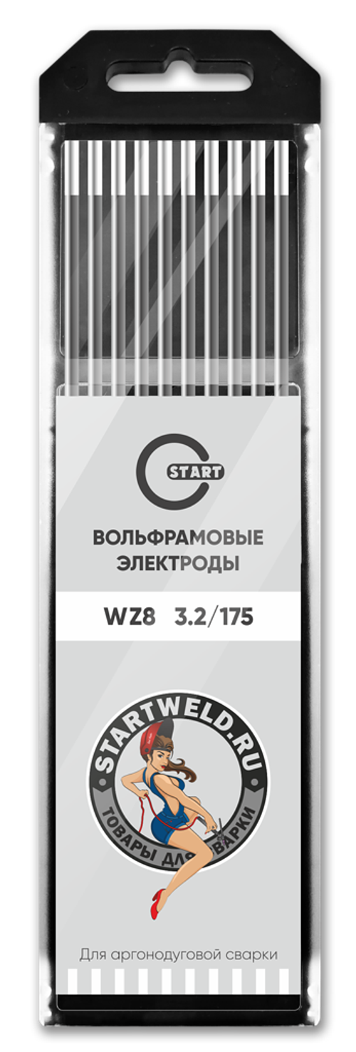 Вольфрамовый электрод WZ 8 3,2/175 (белый) WZ2032175