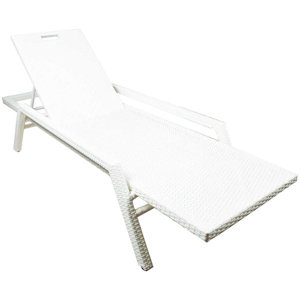 Шезлонг с матрасом E1001 (серо-коричневый) Бриз