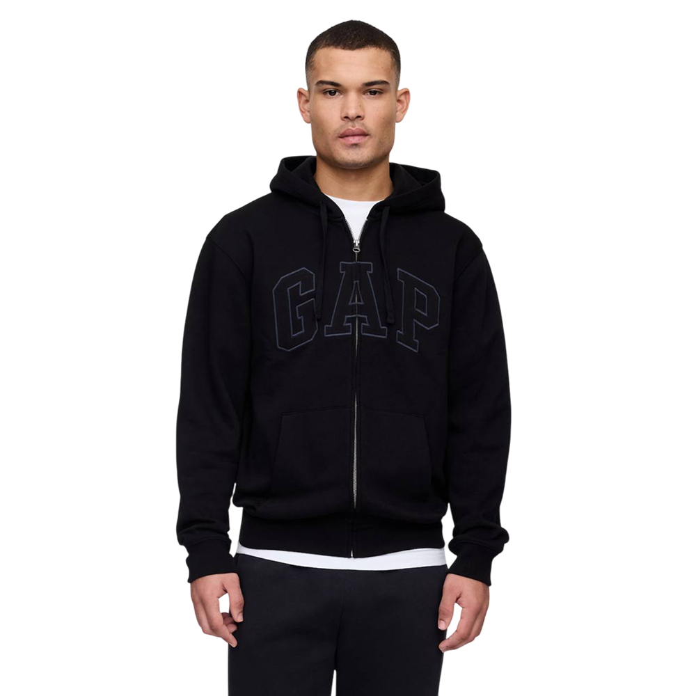 Зип Худи Gap Arch Logo Black