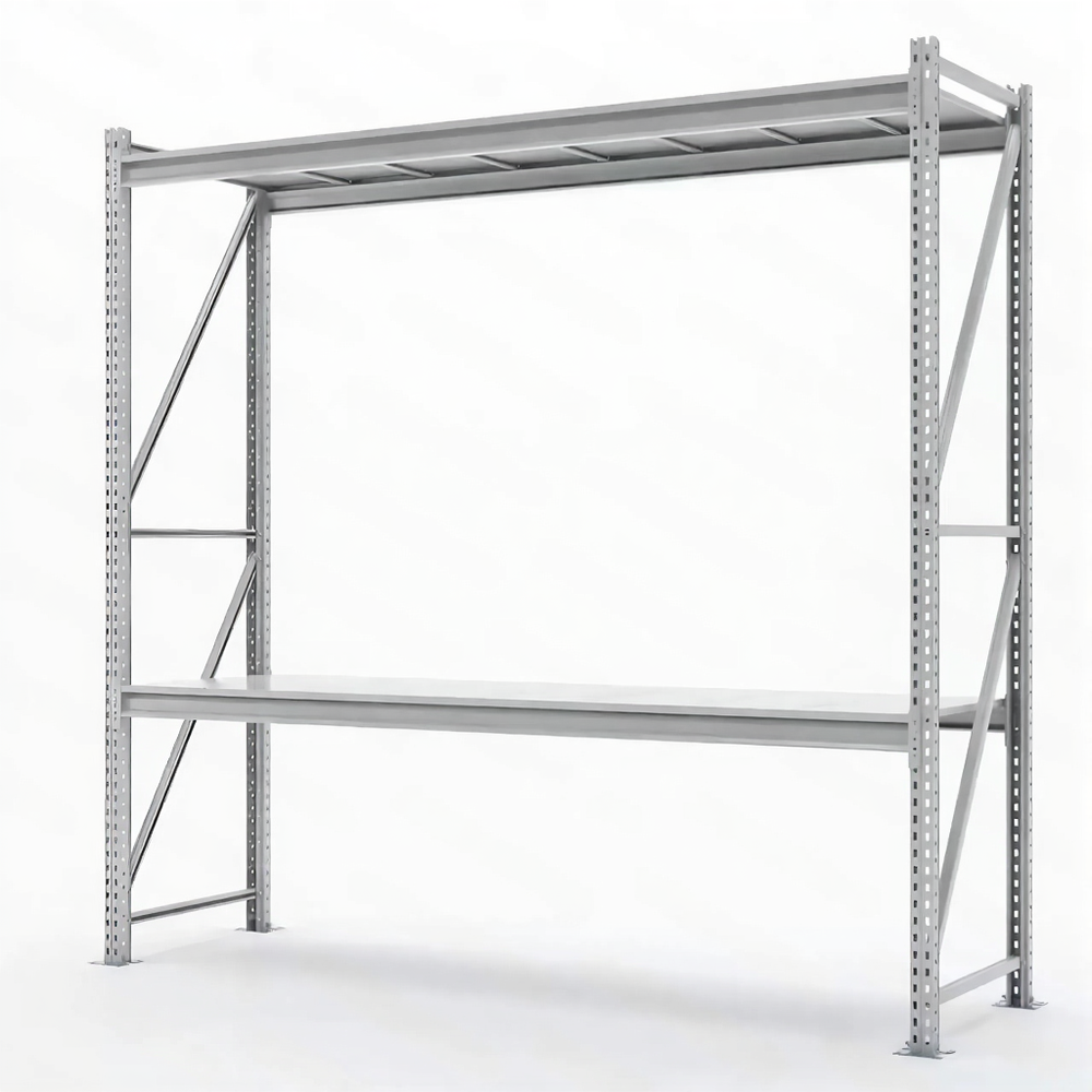 Стеллаж СФМ 2000х2000х1000 (2 яруса с настилом) Zn