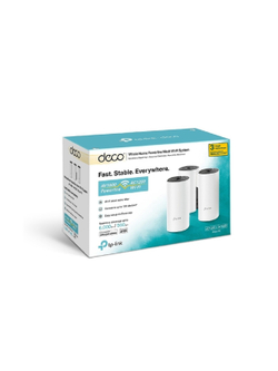 TP-Link Deco P9(3-pack) AC1200 + AV1000 Домашняя гибридная Mesh Wi-Fi система