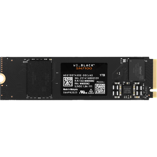 Твердотельный накопитель SSD WD Black SN7100 (WDS100T4X0E)