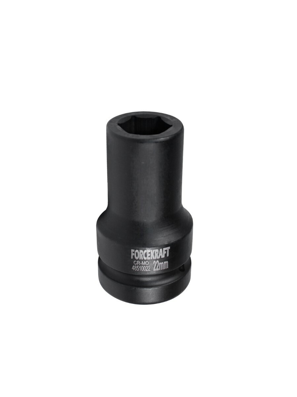 Головка ударная глубокая 1'', 22мм (6гр.) FORCEKRAFT FK-48510022