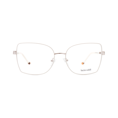 Оправа бабочка LUCIA VALDI 176 52B белая с золотом