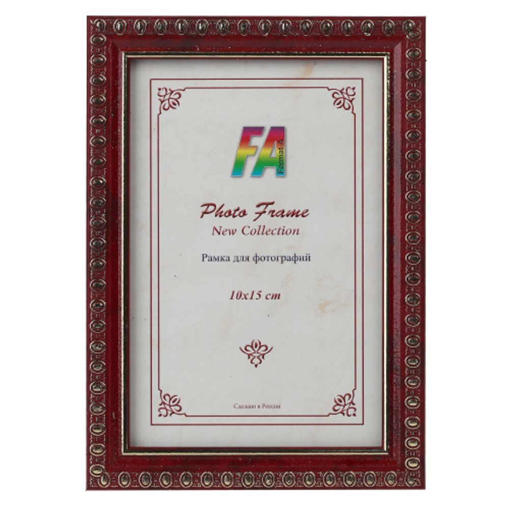 FA пластик Камея красный мрамор 10x15 | FA фототовары