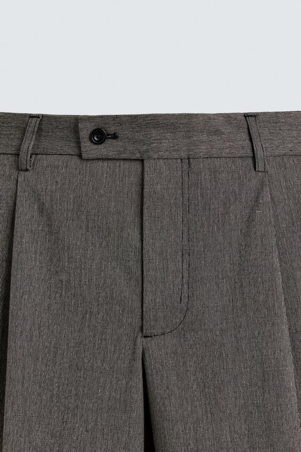 ZARA ШОРТЫ КАРГО RELAXED WIDE FIT, ТЕМНЫЙ РЫЖЕВАТО-КОРИЧНЕВЫЙ