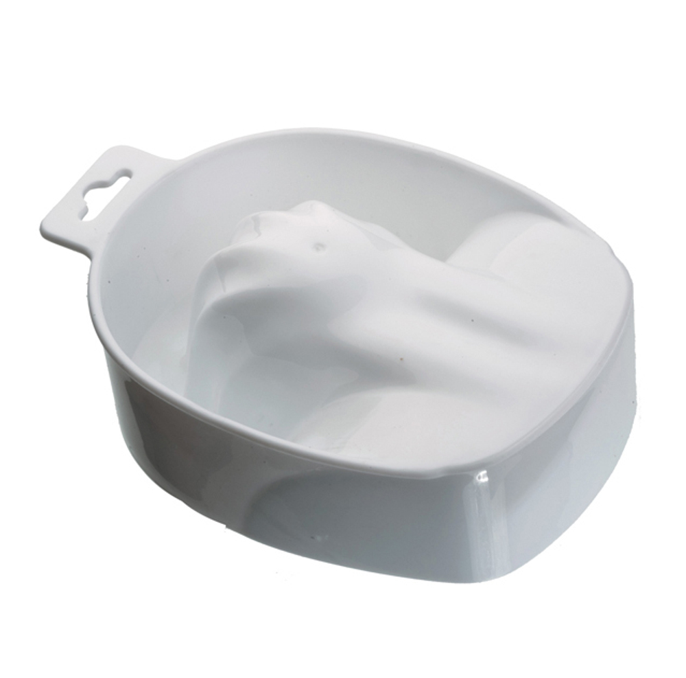 Чаша бел/чёр/серая для маникюра