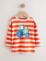 Лонгслив для малышей Next F15-512, 3 шт., Желтый, Красный, Бирюзовый