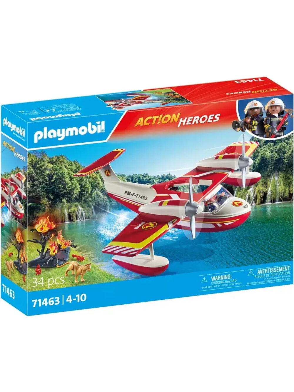 Конструктор Плеймобил 71463 Пожарный гидросамолет Playmobil