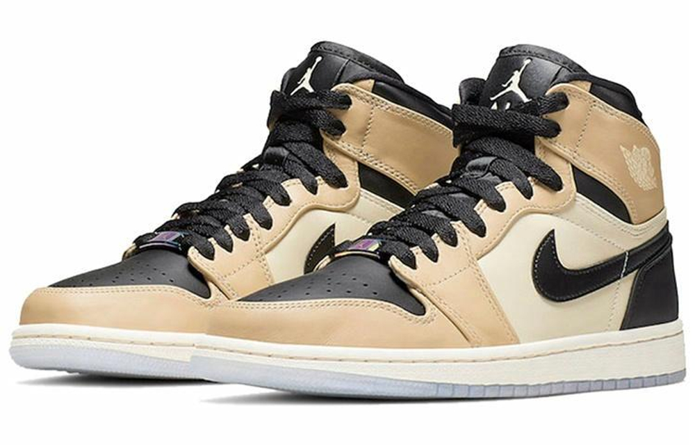 Кроссовки Jordan Air Jordan 1 Retro High Prem Mushroom Fossil (Женская размерная сетка)