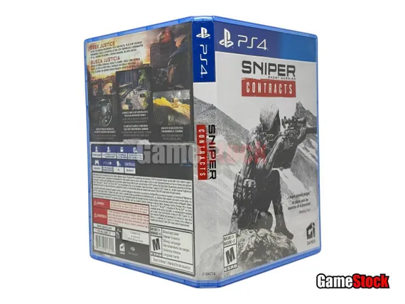 PS4 Sniper Ghost Warrior: Contracts (Б/У, Английская версия, CUSA-14638)