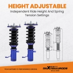 Coilovers Coil Spring Kit подходит для автомобиля Toyota Corolla 88-99 E90 E100 Adj Height Shocks lowering kit