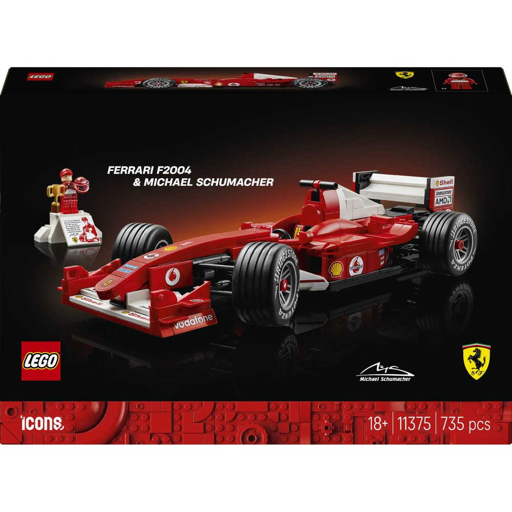 Конструктор LEGO Icons Ferrari F 2102 113752004 и Михаэль Шумахер — фото 1