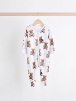 Комбинезон / Cлип для малышей Next N26-377, 3 шт., Бежевый, Серый, Белый