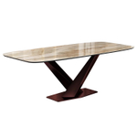 Стол обеденный Стратос II керамика Люкс