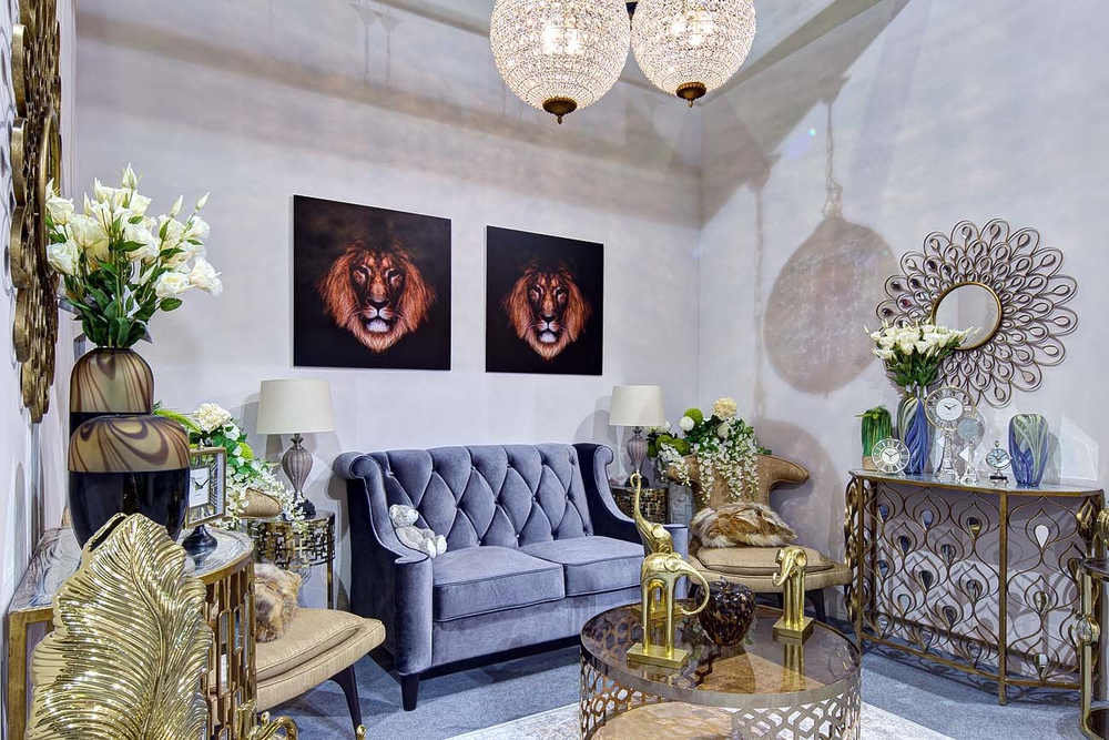 Статуэтка Garda Decor Слон золотой C1291