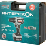 Аккумуляторная дрель-шуруповерт Интерскол МиниМАКС ДА-10/14.4В 708.2.2.70