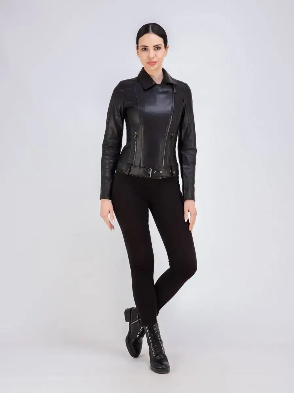 Косуха женская из натуральной кожи Турция