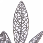 Ветка декоративная «Лесная сказка» 75 см, Серебро