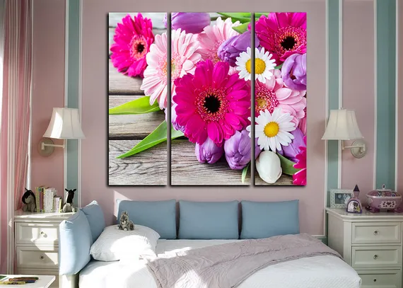 Модульная картина "Волнующий букет"