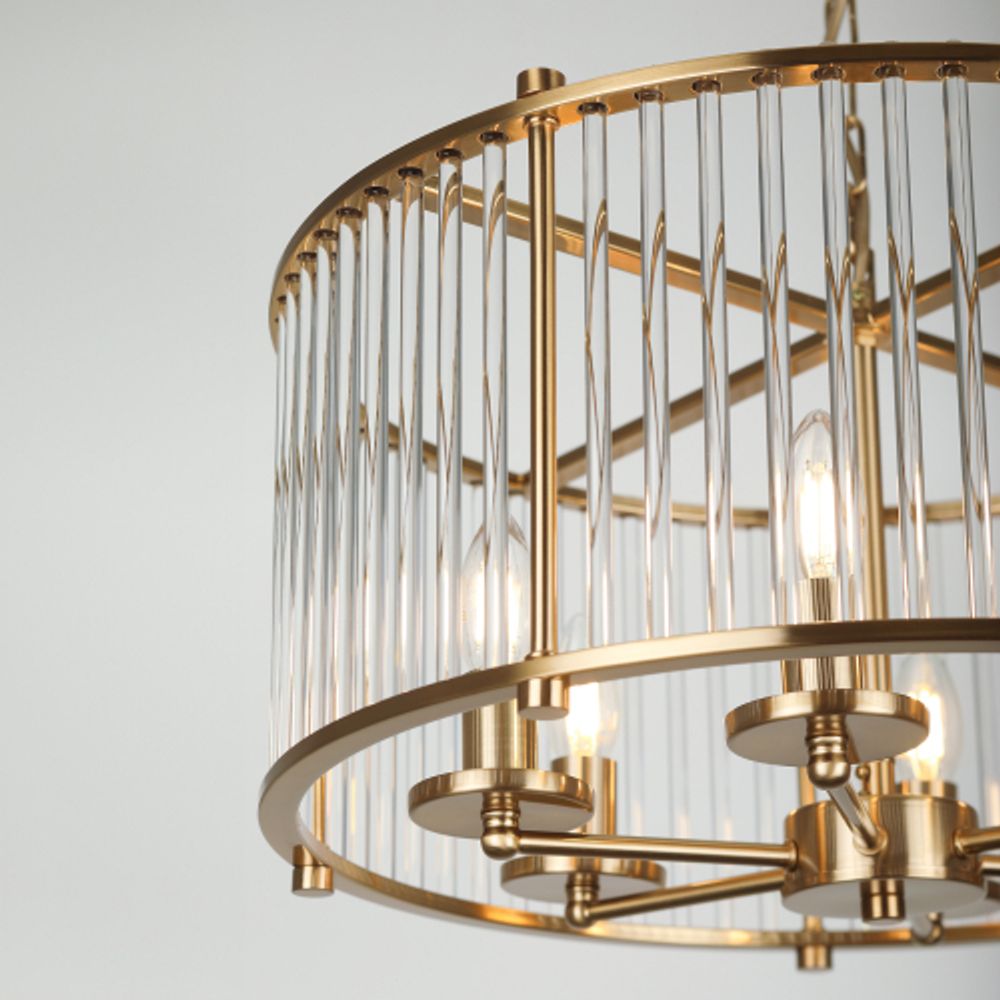 Люстра Rivoli Erin 4112-306 6 х Е14 40 Вт дизайн | Rivoli